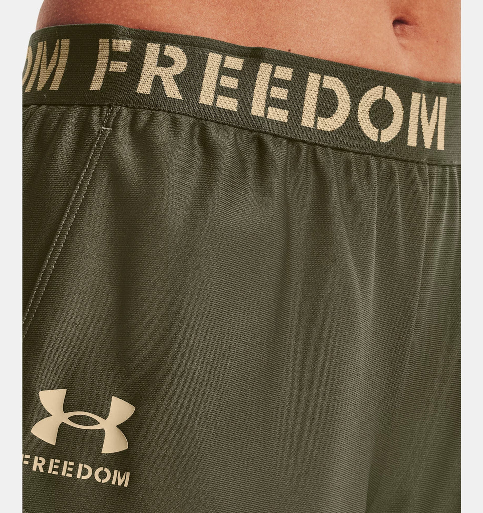 Under Armour Ladies New Freedom Playup Short (OD Green)