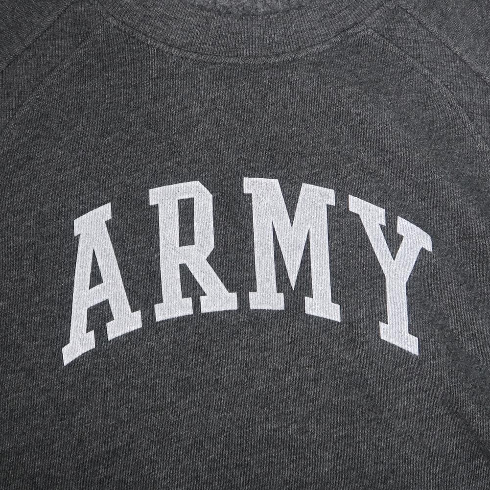 Army Ladies Michaela Angel Fleece Crewneck (Charcoal)