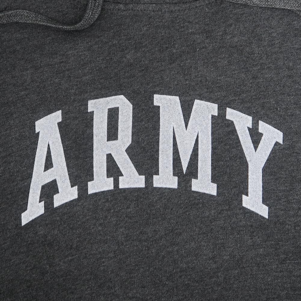 Army Ladies Jordan Angel Fleece Hood (Charcoal)