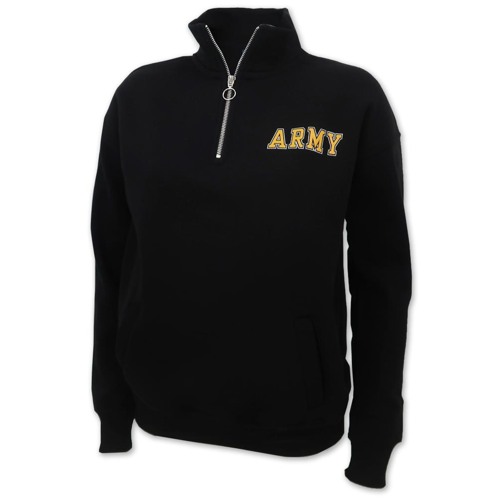 Army Ladies Dakota 1/4 Zip (Black)