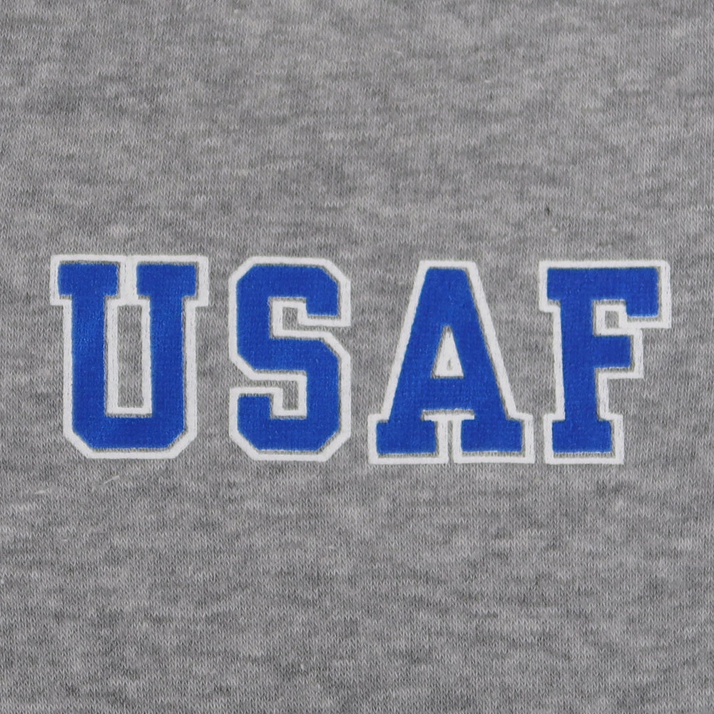 USAF Ladies Dakota Quarter Zip Pullover (Grey)