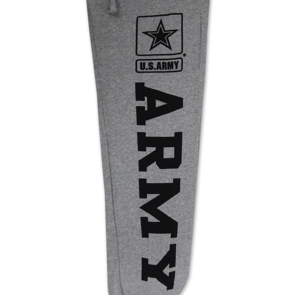 Army Ladies Angel Fleece Sweatpants (Heather Grey)