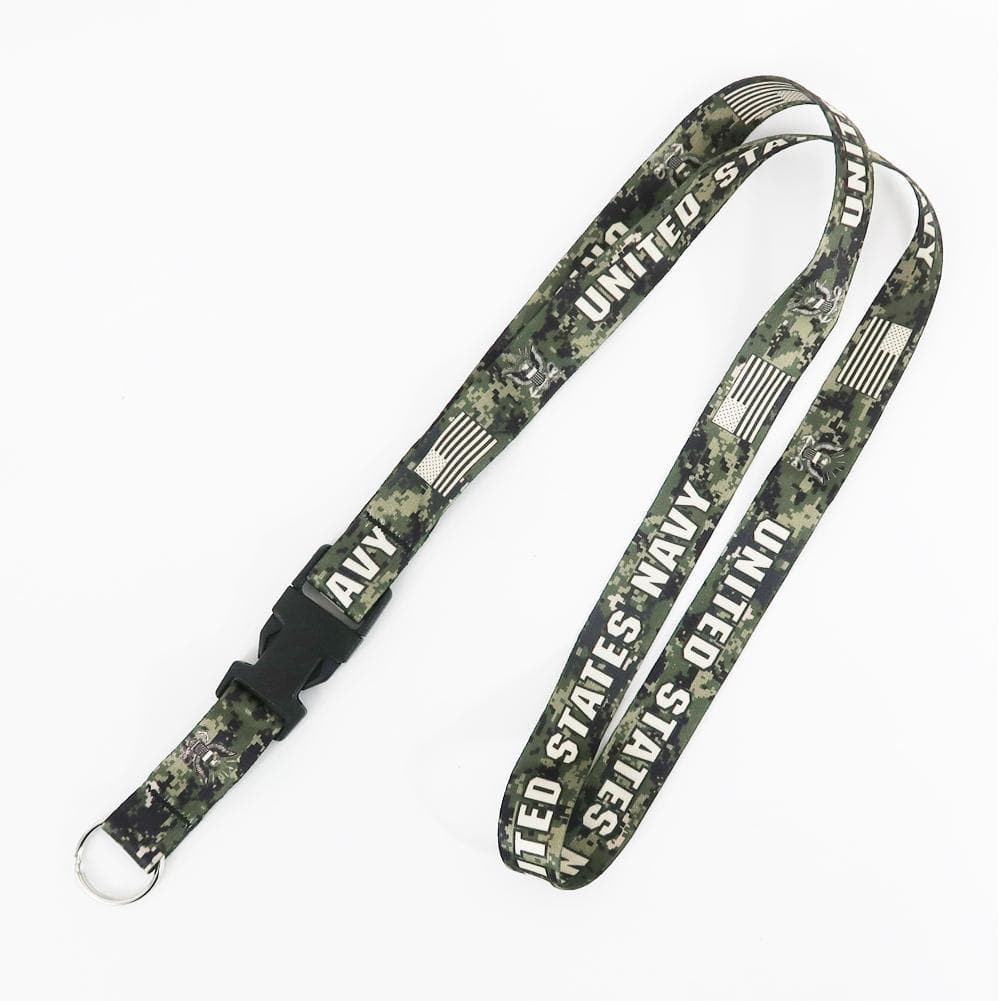 United States Navy Camo Lanyard