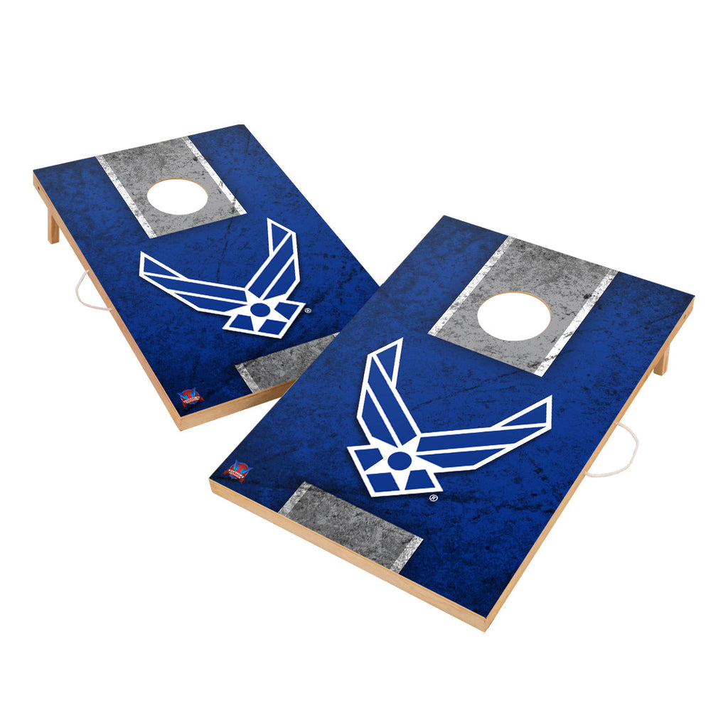 U.S. Air Force VT - Solid Wood 2x3 Cornhole