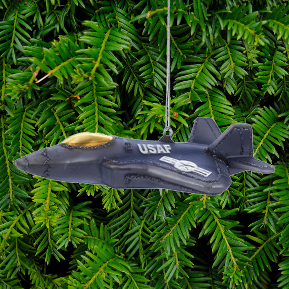 AIR FORCE FIGHTER PLANE ORNAMENT 1