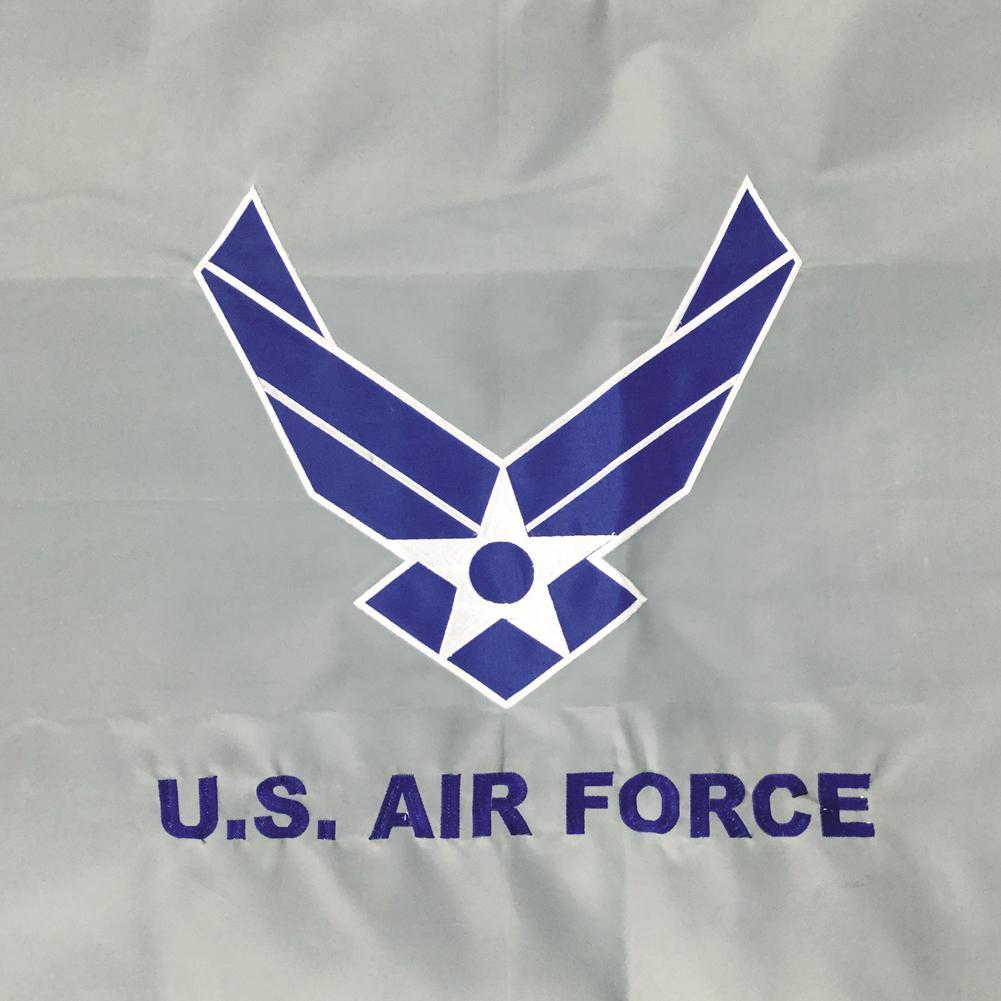 AIR FORCE WINGS 2 SIDED EMBROIDERED FLAG (2'X3')