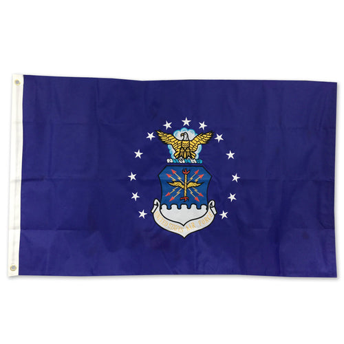 AIR FORCE 2 SIDED EMBROIDERED FLAG (3'X5')