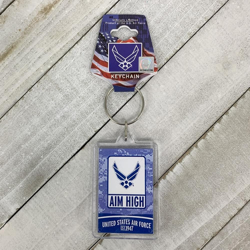 AIR FORCE AIM HIGH KEY CHAIN