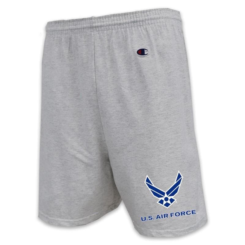 AIR FORCE CHAMPION WINGS LOGO COTTON SHORT (GREY)