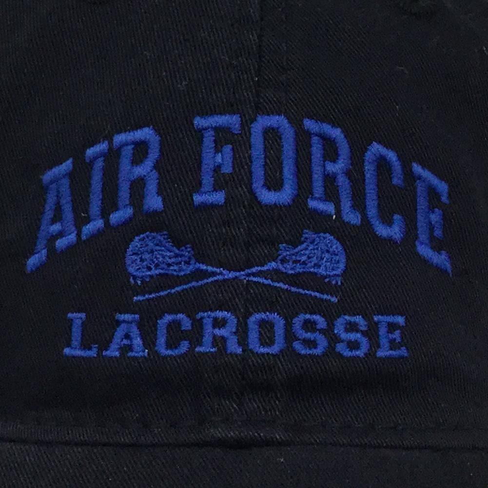 AIR FORCE LACROSSE HAT (BLACK) 2