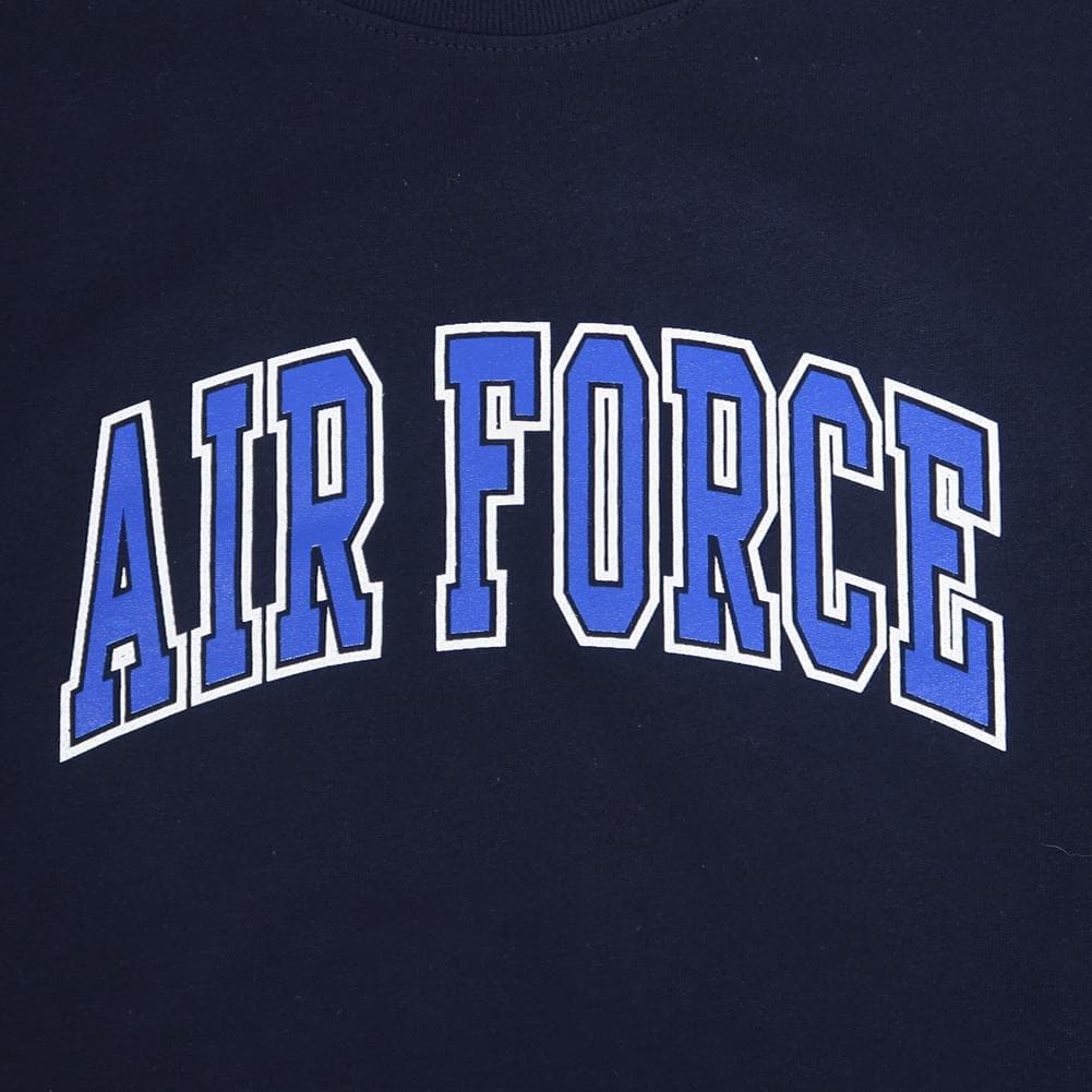 AIR FORCE LADIES ARCH V-NECK T-SHIRT (NAVY) 2