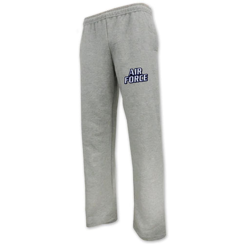 AIR FORCE TWILL LOGO SWEATPANTS (GREY)