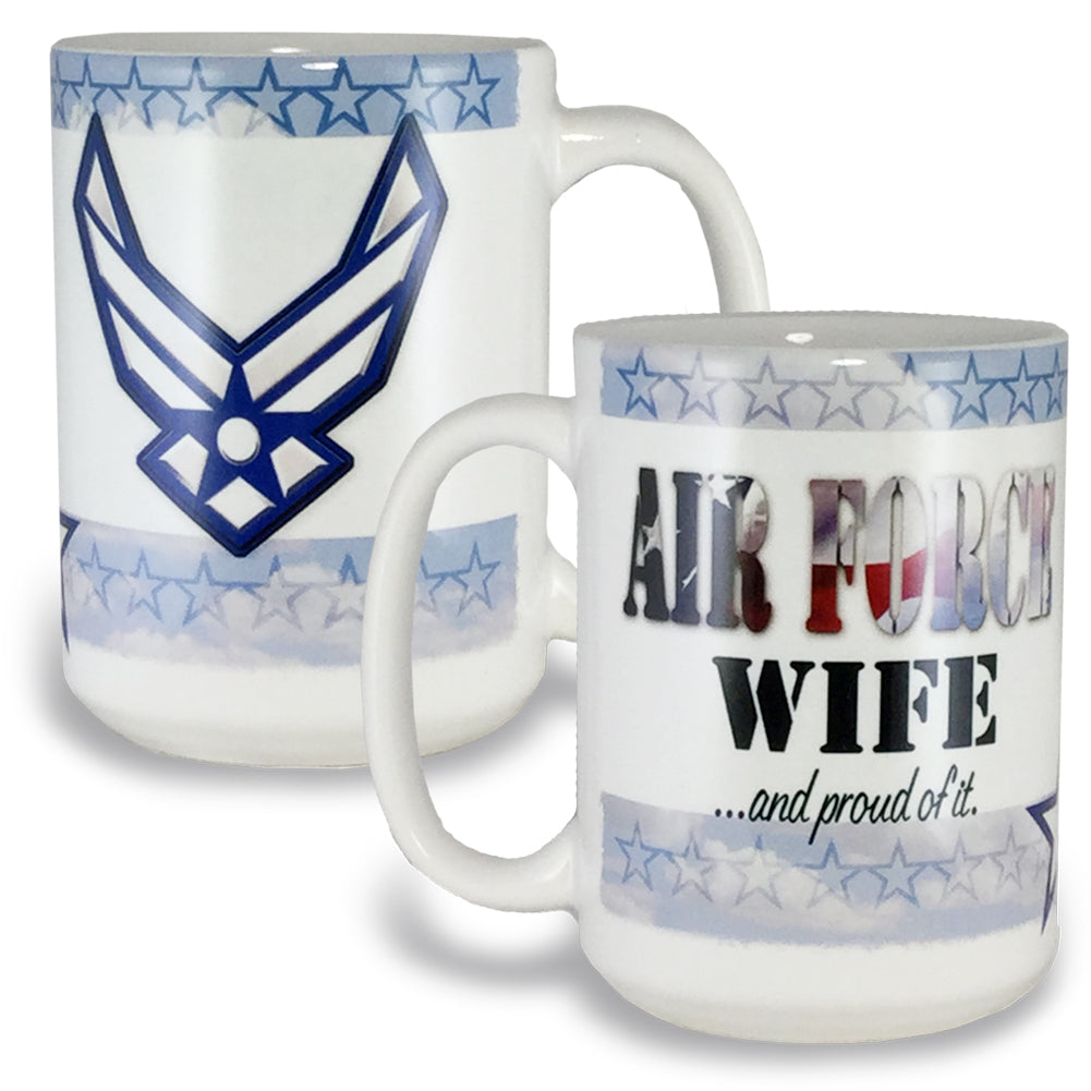 AIR FORCE WIFE COFFEE MUG 4