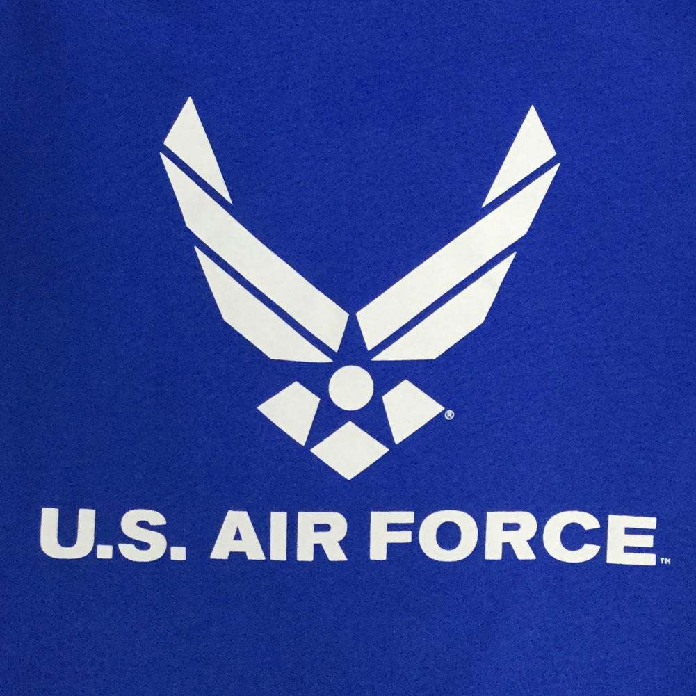 AIR FORCE WINGS LOGO T-SHIRT (ROYAL) 1