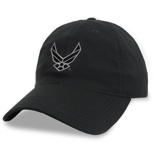 AIR FORCE WINGS COOL FIT PERFORMANCE HAT (DARK GREY) 2