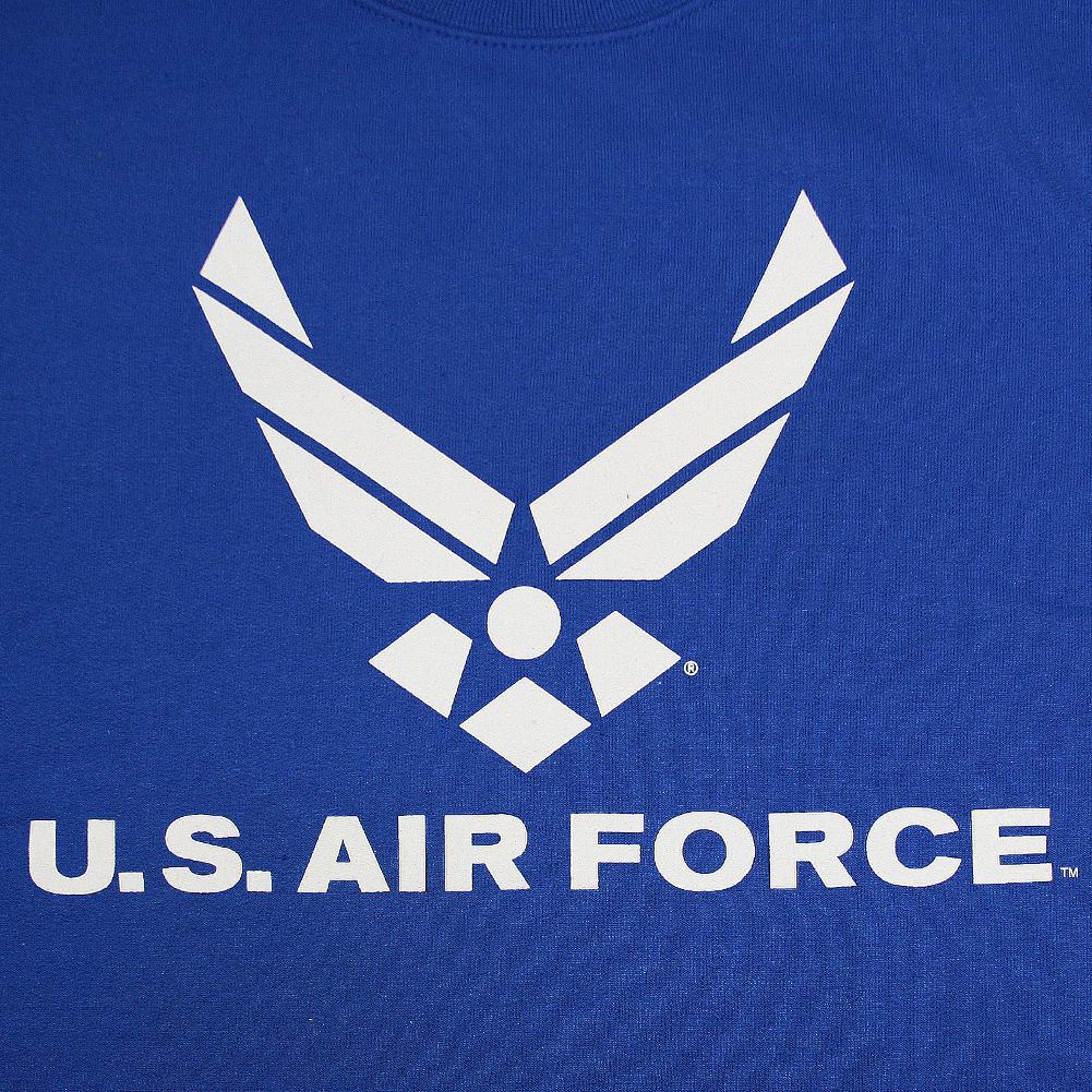 AIR FORCE WINGS LOGO CREWNECK (ROYAL) 3