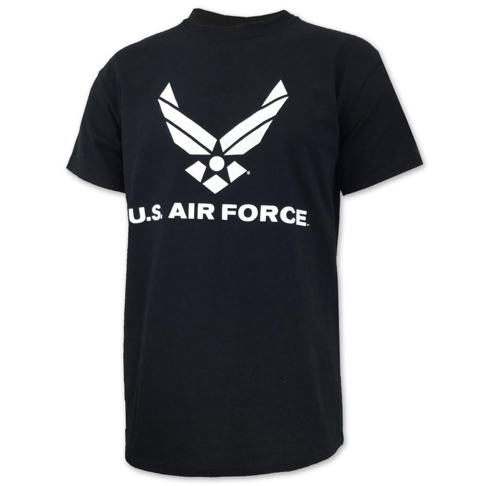 AIR FORCE WINGS LOGO T-SHIRT (BLACK) 4