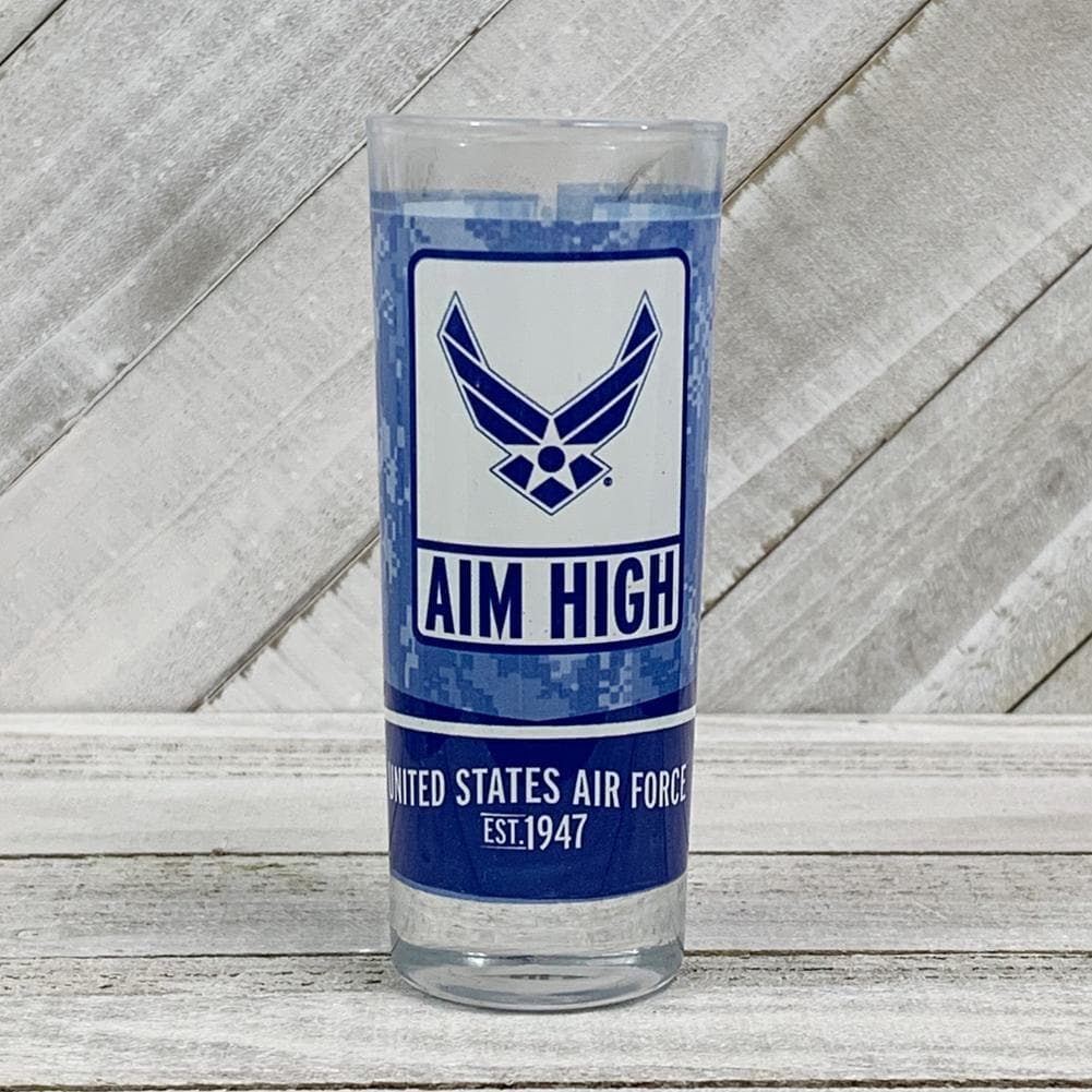 AIR FORCE WINGS SHOOTER SHOT GLASS