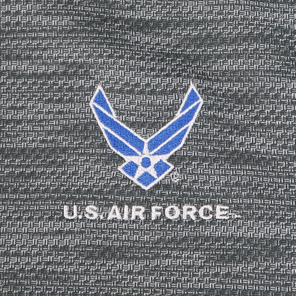 AIR FORCE WINGS UNDER ARMOUR PERFORMANCE POLO (GREY) 1