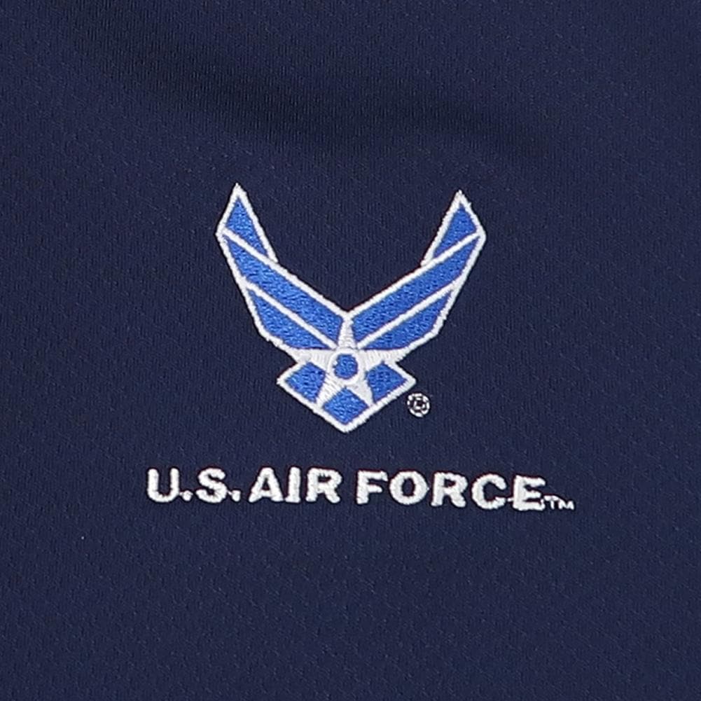 AIR FORCE WINGS UNDER ARMOUR PERFORMANCE POLO (NAVY) 1