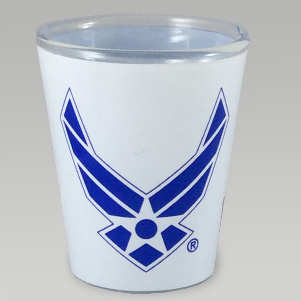 AIR FORCE 2 TONE SHOTGLASS5