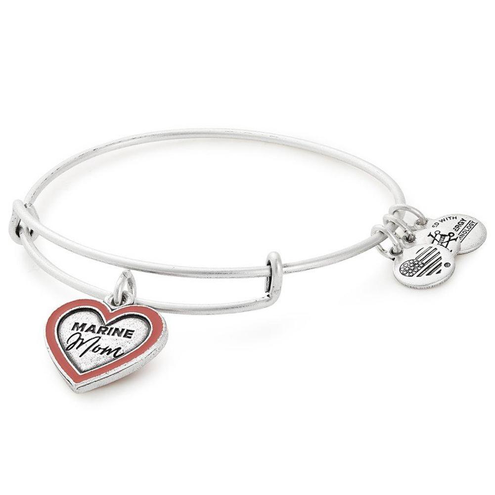 ALEX AND ANI MARINE MOM BANGLE (SILVER)