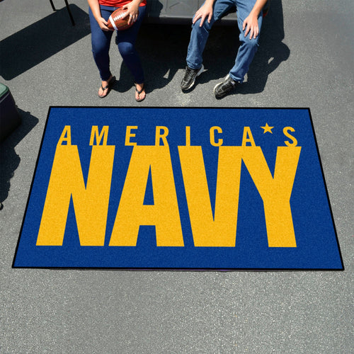 NAVY ULTIMATE TAILGATER MAT 2