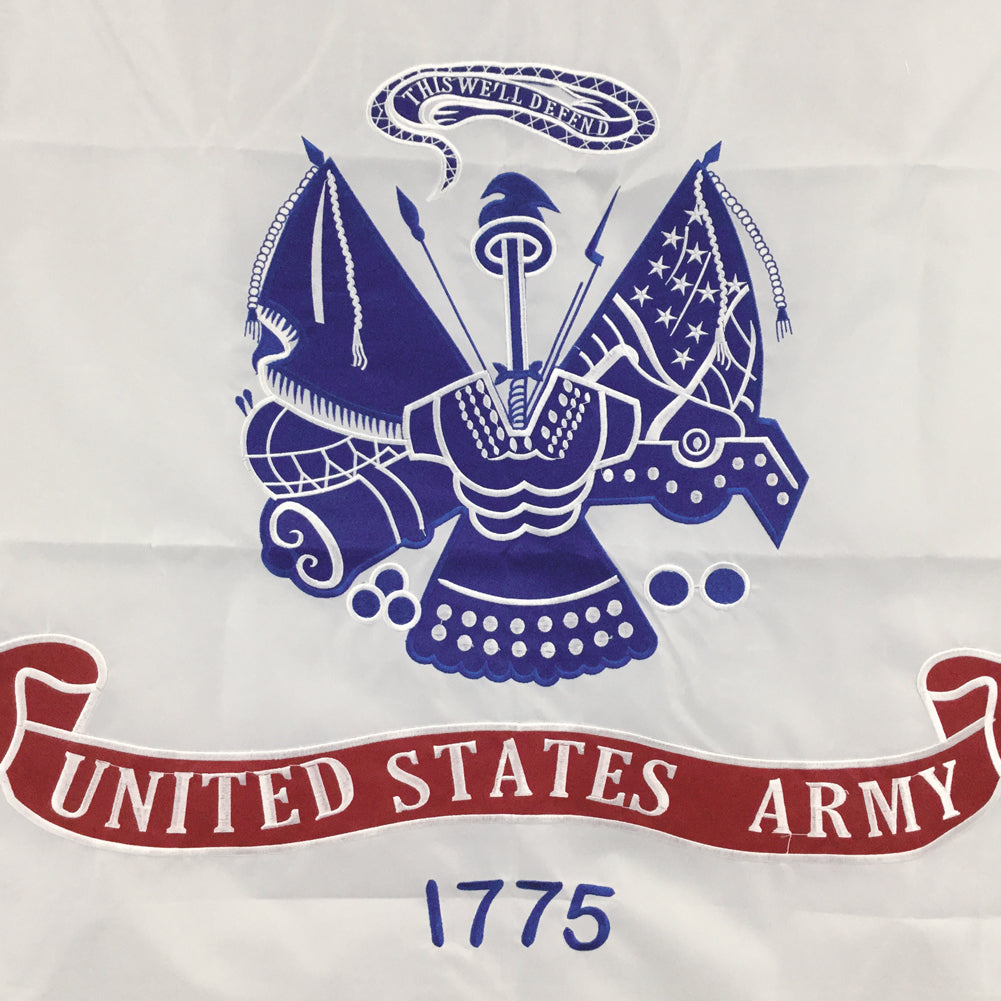 ARMY 2 SIDED EMBROIDERED FLAG (3'X5')