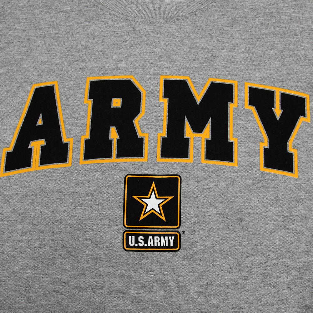 ARMY ARCH STAR CREWNECK (GREY)