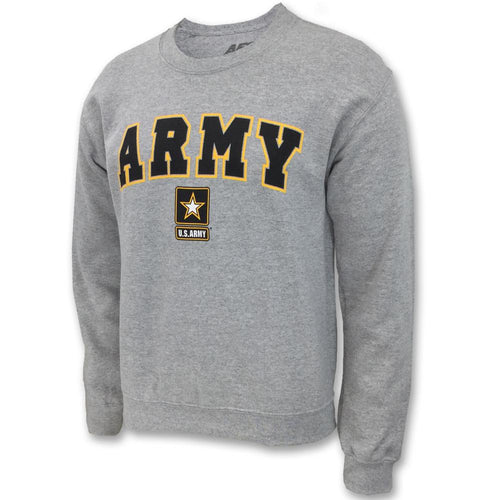 ARMY ARCH STAR CREWNECK (GREY) 2