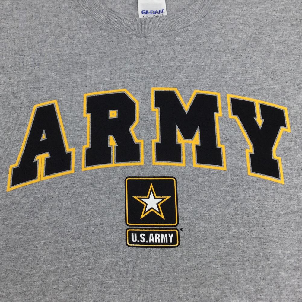 ARMY ARCH STAR HOOD (GREY) 1