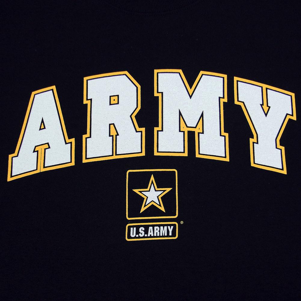 ARMY ARCH STAR T-SHIRT (BLACK) 2