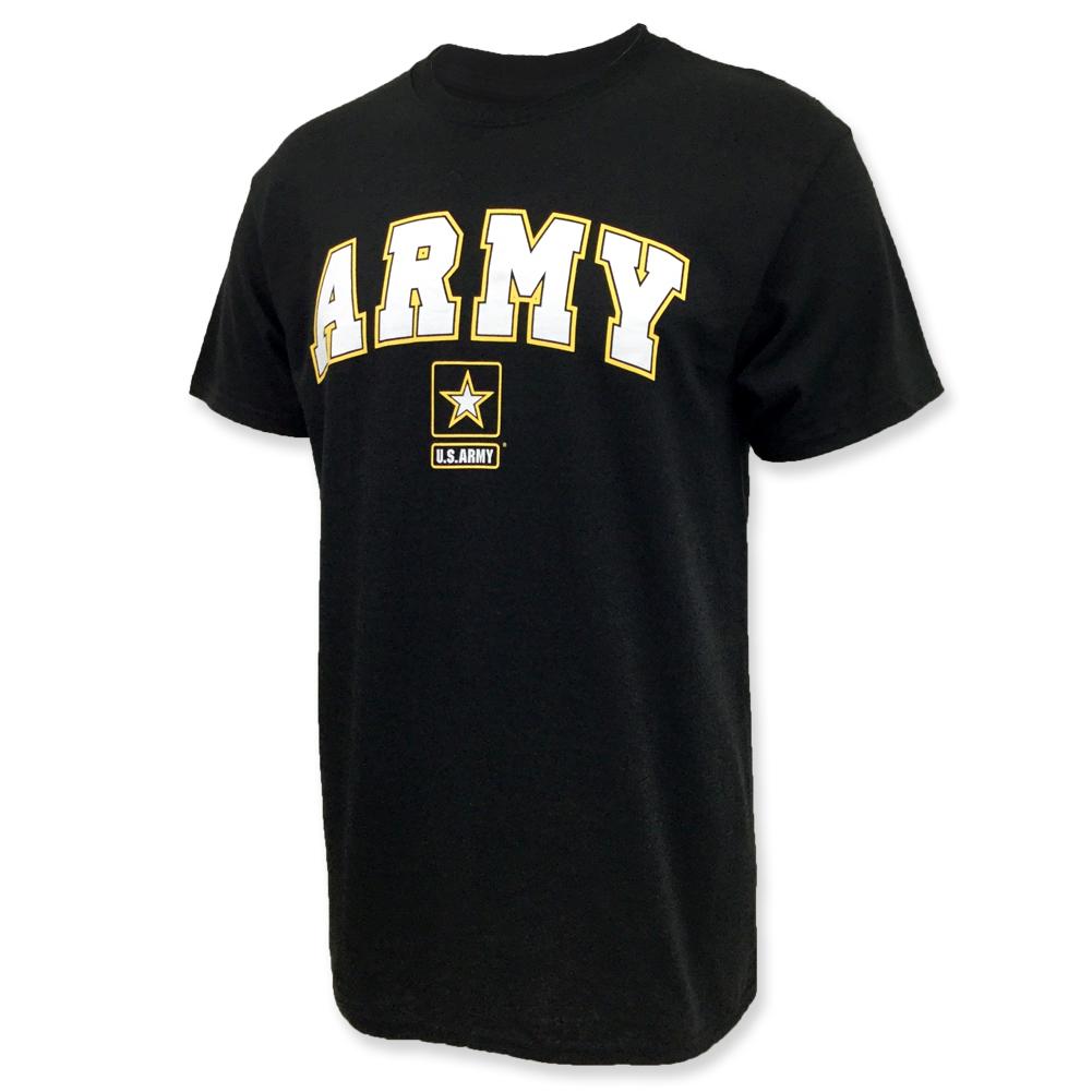 ARMY ARCH STAR T-SHIRT (BLACK) 3