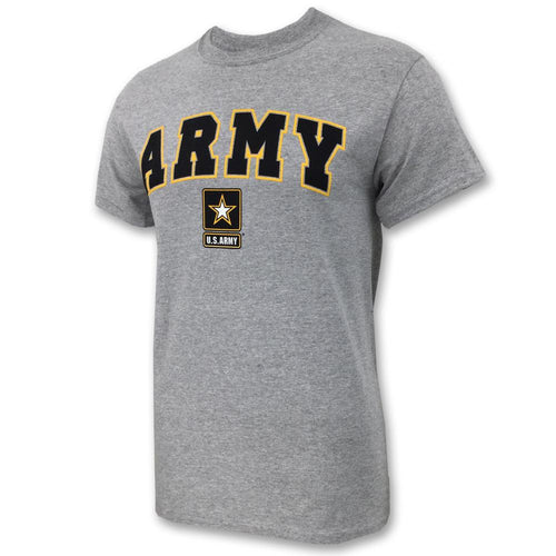 ARMY ARCH STAR T-SHIRT (GREY) 2