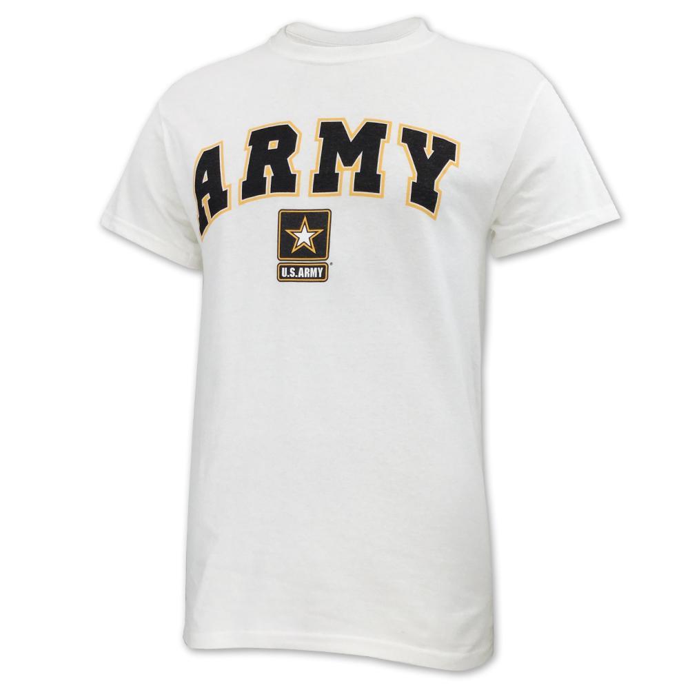 ARMY ARCH STAR T-SHIRT (WHITE) 2