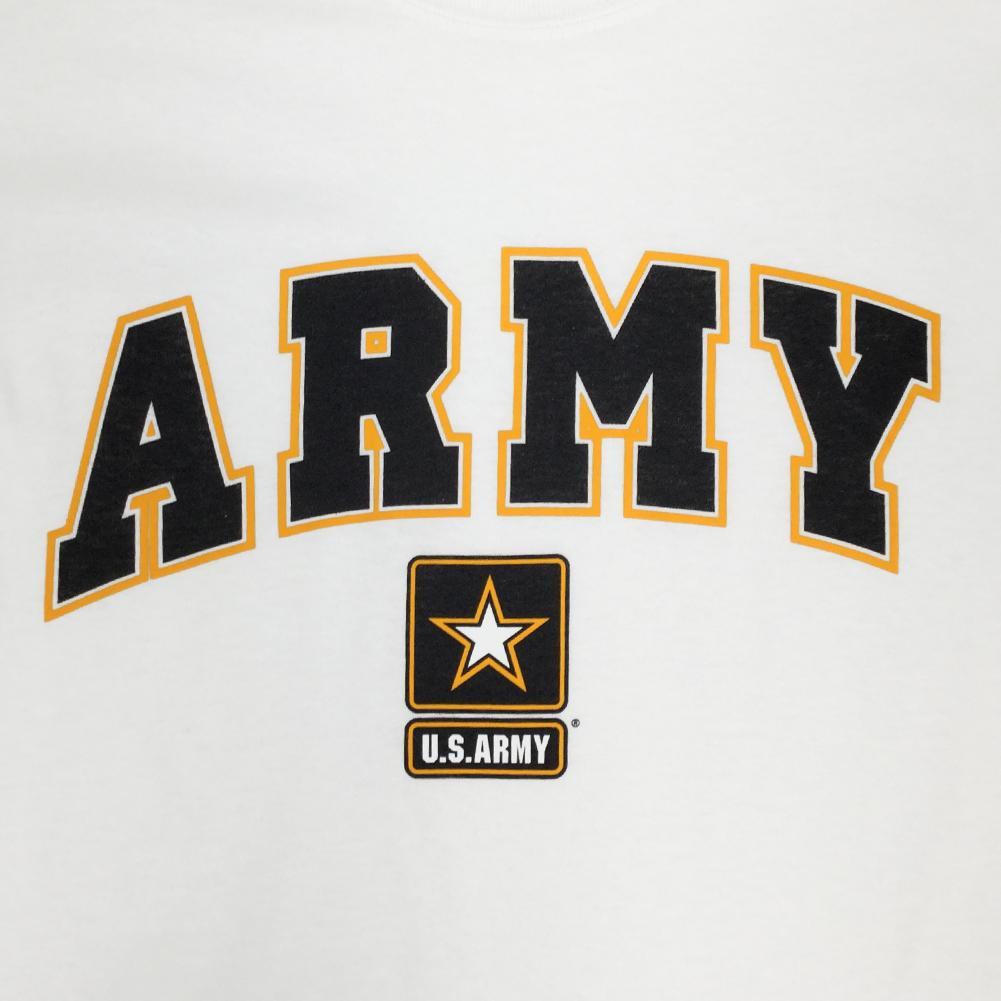 ARMY ARCH STAR T-SHIRT (WHITE) 1