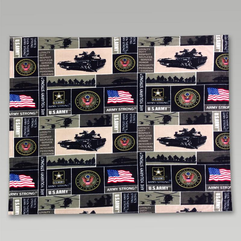 ARMY FLEECE BLANKET