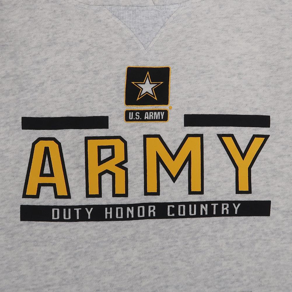 ARMY LADIES UNDER ARMOUR STAR LOGO ALL DAY FLEECE HOOD (GREY)