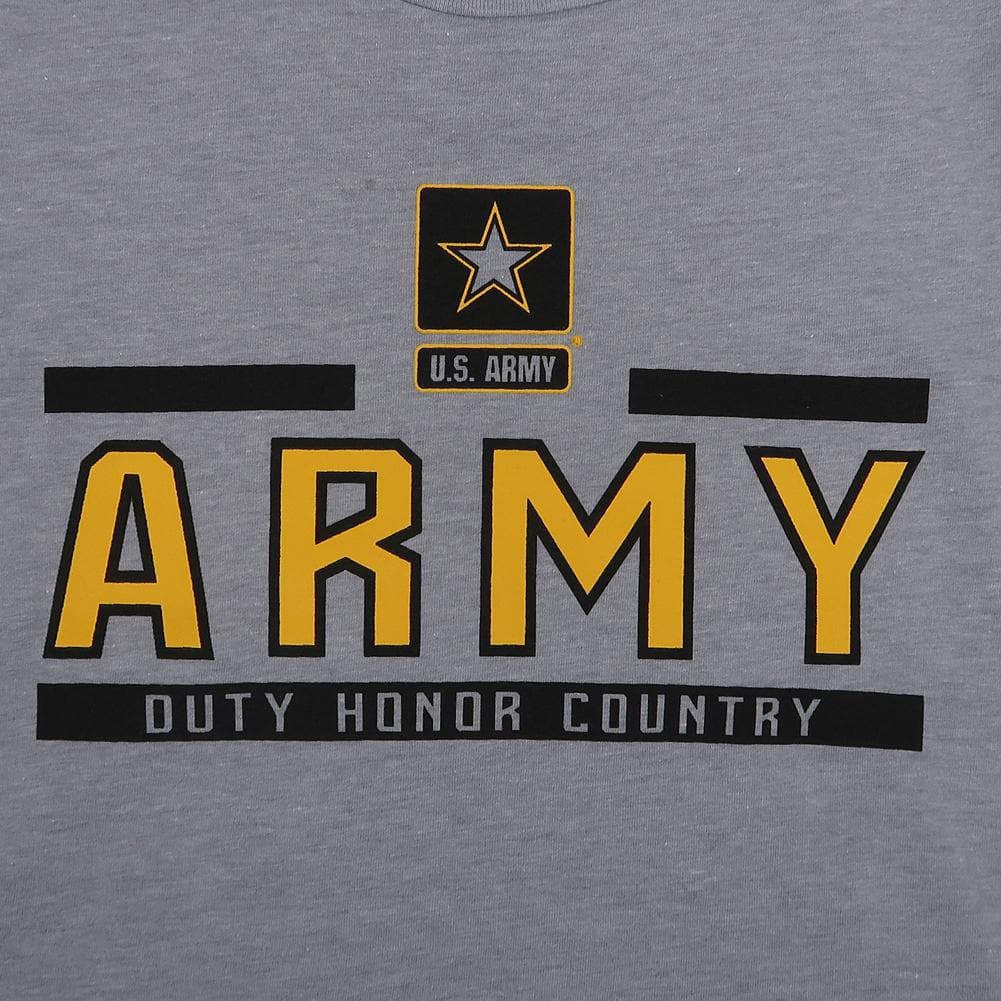 ARMY LADIES UNDER ARMOUR STAR LOGO PERFORMANCE COTTON T-SHIRT (GREY)