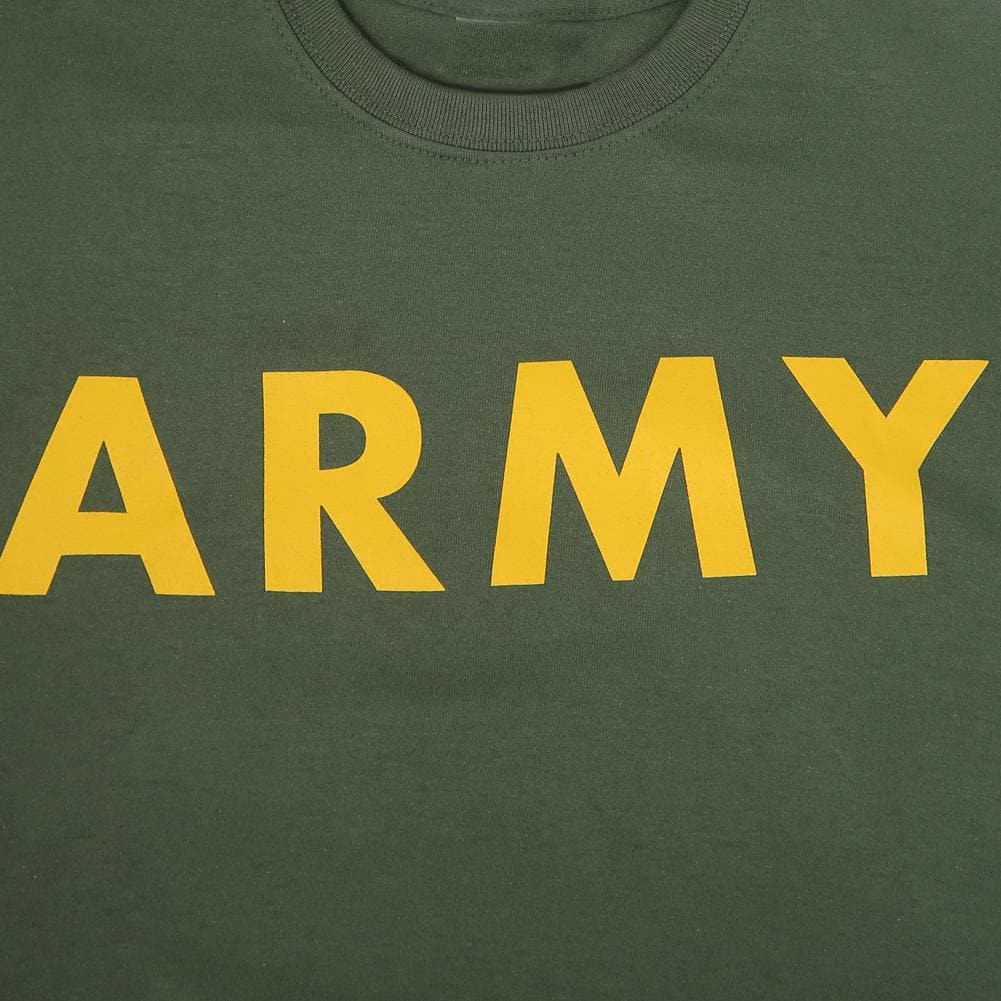 ARMY LOGO CORE T-SHIRT (OD GREEN/GOLD) 1