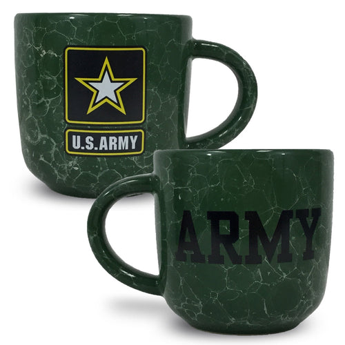 ARMY MARBLED 17 OZ MUG (GREEN) 2