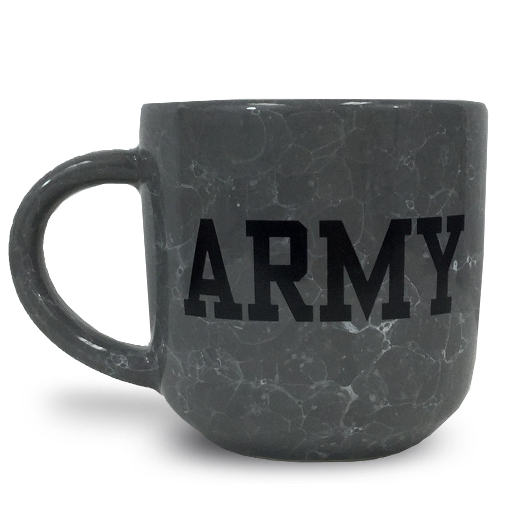 ARMY MARBLED 17 OZ MUG (GREY) 1