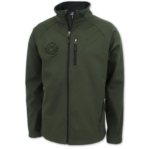 ARMY MATRIX SOFT SHELL JACKET (HEATHER GREEN)