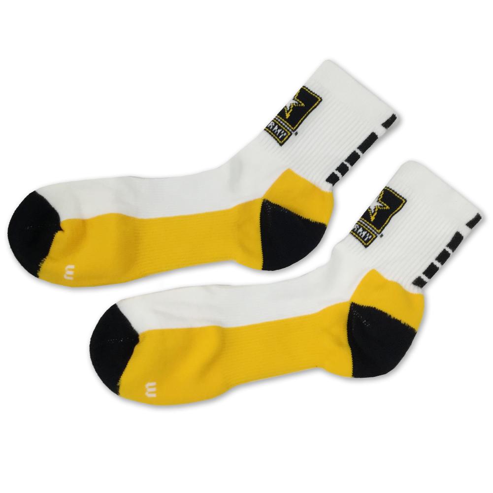 ARMY QUARTER SOCK (WHITE) 1