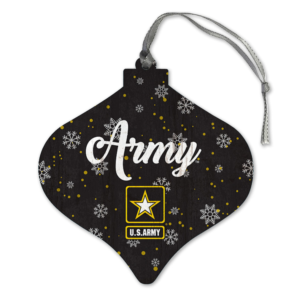 ARMY SNOWFLAKES BULB ORNAMENT 1