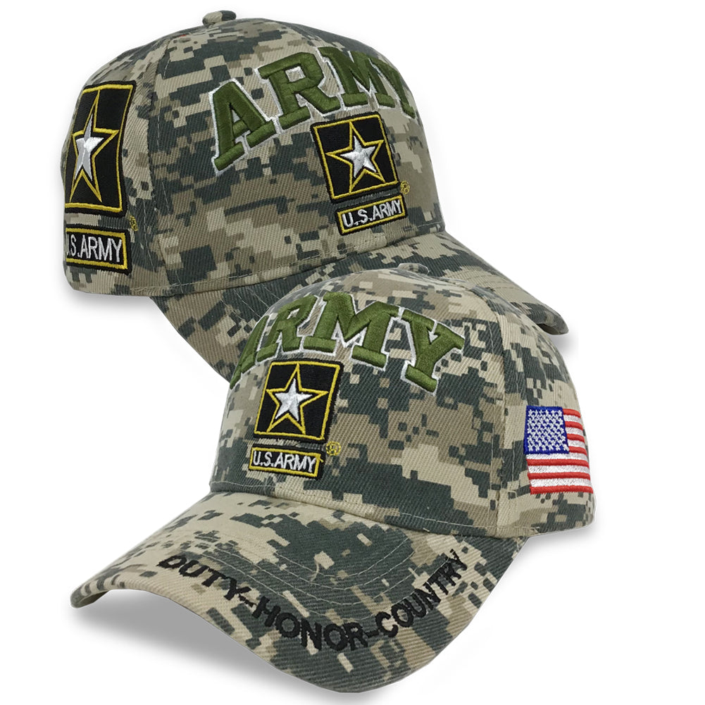 ARMY STAR DIGI CAMO HAT (CAMO) 3