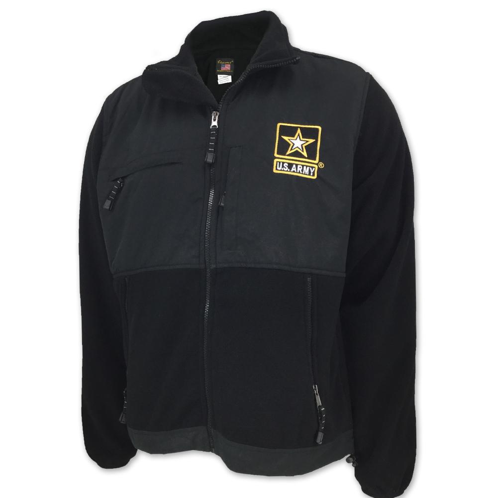 ARMY STAR FLEECE JACKET