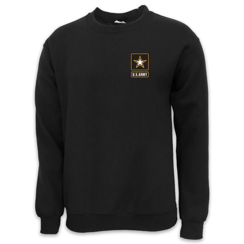 ARMY STAR LOGO CREWNECK (BLACK)