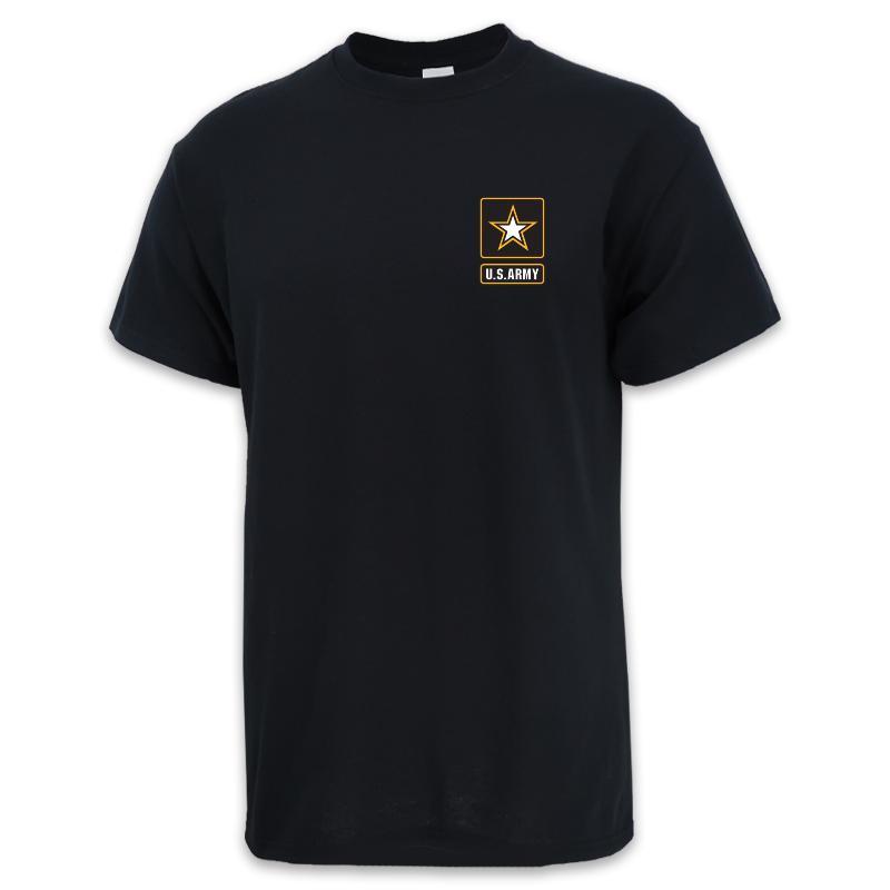 ARMY STAR LOGO T-SHIRT (BLACK)