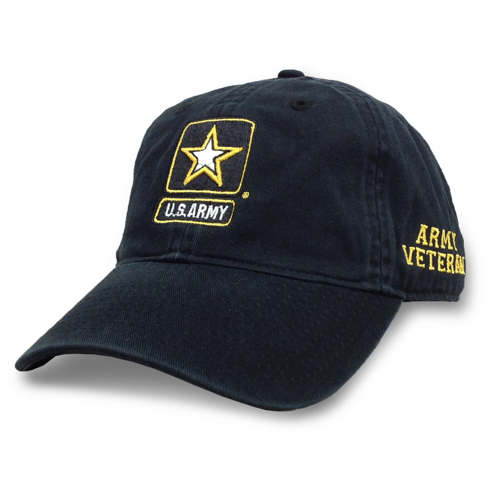 ARMY STAR VET HAT (BLACK) 6